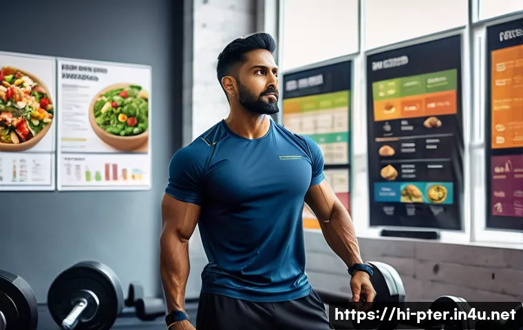 퍼스널트레이너 이직 성공 사례 - A professional Indian personal trainer conducting a nutrition and fitness workshop for a diverse gro...